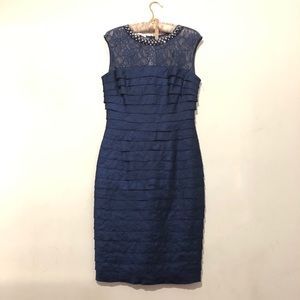 Women’s navy blue dress